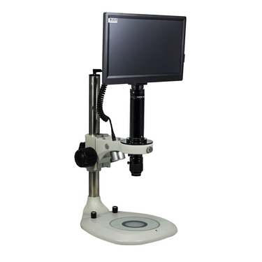 0.58-7X 2.0 Megapixels CMOS Post Stand LED Dual Illuminated Light  Video Zoom Microscope MZ02130115