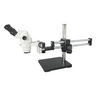 6.5X-45X Super Widefield Zoom Stereo Microscope, Binocular, Double Arm Boom Stand, SKU SZ02020561, three quarter front view