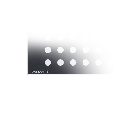 Manufacturing Precision ±10μm Black Dot Calibration Target on Glass (200x150mm 11x9) CT20010301