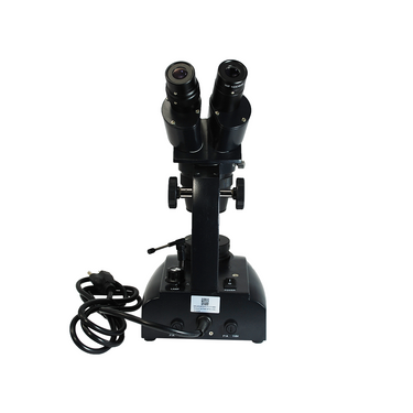 20X/40X Jewelry Gem Stereo Microscope, Binocular, Halogen Light, Track Stand + Dark Field Condenser