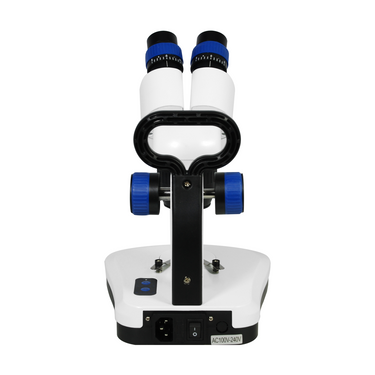 20X/40X Widefield Stereo Microscope, Bioncular, LED Top and Bottom Light, with Handle