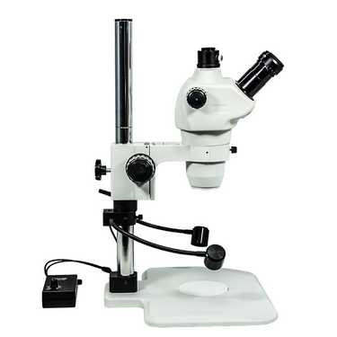 8-50X LED Light Post Stand Trinocular Zoom Stereo Microscope SZ02030252