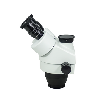 7-45X Zoom Stereo Microscope Head, Trinocular, Field of View 20mm Working Distance 100mm SZ05031131