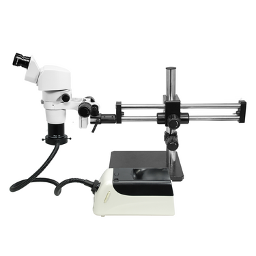 8-80X Halogen Light Dual Arm Stand Binocular Parallel Zoom Stereo Microscope PZ02050144