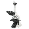 40X-1000X Biological Compound Laboratory Microscope, Trinocular, LED Light + USB Digital Camera, SKU BM02030301, three quarter front view