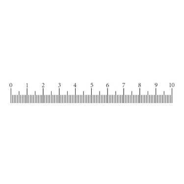 10mm/100 Div  Single Line Reticle ( Dia. 19mm) RT20101123