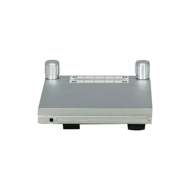 XY Microscope Gliding Stage, Silver, Small 105x105mm