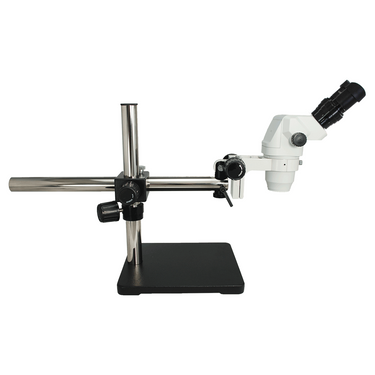 6.5X-45X Super Widefield Zoom Stereo Microscope, Binocular, Single Arm Boom Stand