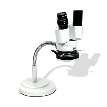 8X 8X/12X LED Light Gooseneck Stand 8X/12X Binocular Fixed Power Stereo Microscope FS02050122