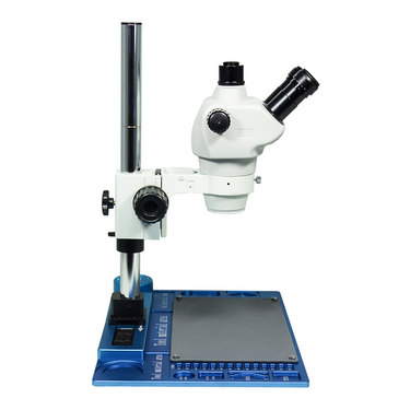 8-50X Post Stand Trinocular Zoom Stereo Microscope SZ02030271