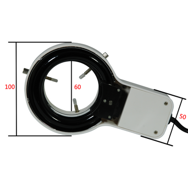 UV Fluorescent Microscope Ring Light Diameter 60mm 8W
