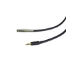 3.5mm/BNC Female Cable, SKU EC02715801, three quarter front view