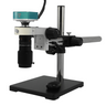 6X Industrial Inspection Video Zoom Microscope, Boom Stand + HDMI Camera, SKU MZ02110102, three quarter front view