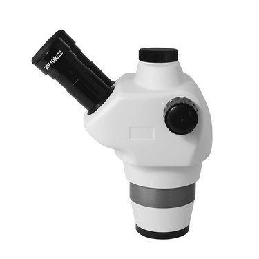 ESD Safe 8-50X Zoom Stereo Microscope Head, Trinocular, Field of View 22mm Working Distance 115mm SZ17011142