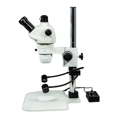 8-50X LED Light Post Stand Trinocular Zoom Stereo Microscope SZ02030252