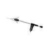Microscope Jewel Gem Tweezers 4mm Mounting Size for ST02 Stand,, SKU JM02012101, three quarter front view