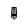 25X Achromatic Polarizing Microscope Objective Lens PL04083412, SKU PL04083411, three quarter front view