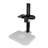 Microscope Track Stand, 39mm Fine Focus Rack, SKU ST02041101, three quarter front view