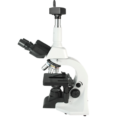 40X-1000X Biological Compound Laboratory Microscope, Trinocular, LED Light + USB Digital Camera