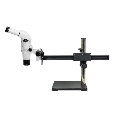 8-65X Ball Bearing Boom Stand Trinocular Parallel Zoom Stereo Microscope PZ02140131