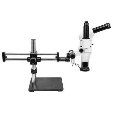 8-80X LED Light Dual Arm Stand Trinocular Parallel Zoom Stereo Microscope PZ02050132