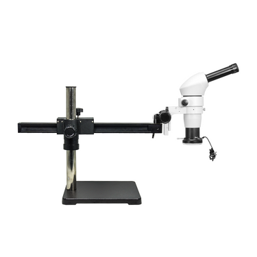 8-80X LED Light Ball Bearing Boom Stand Binocular Parallel Zoom Stereo Microscope PZ02080229