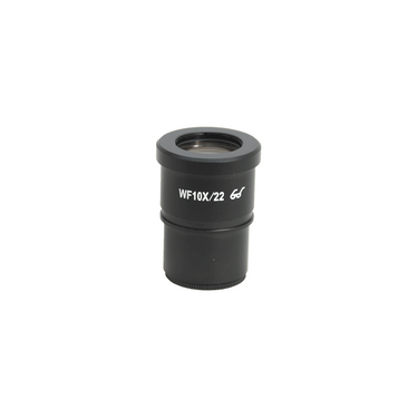 WF 10X Widefield Microscope Eyepiece with Reticle, X-Axis Crosshair, High Eyepoint, 30mm, FOV 22mm, 10mm/100 Div (One)
