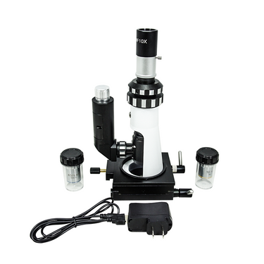 100X/400X LED Reflection Light XY Stage Travel Distance 5.5x15mm 100X/400X Portable Microscope PM02010032
