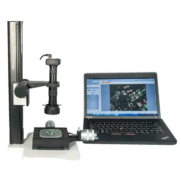 0.35-2.25X LED Industrial Inspection Measuring Microscope + Digital Camera