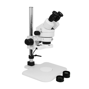 3.5-90X Post Stand Fluorescence Light Binocular Zoom Stereo Microscope SZ02010223
