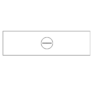 Microscope Stage Calibration Slide, Linear Scale Micrometer Ruler 1mm/0.01mm, SKU RT20201101, three quarter front view