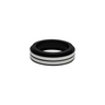 Metal Ring Light Adapter for Stereo Microscopes, 55mm Thread (No Cover Glass), SKU SZ02044912, three quarter front view