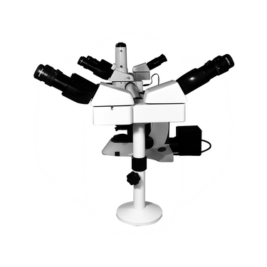 40X-1000X Five Head Multiview Teaching Biological Compound Microscope, Trinocular, Halogen Light