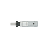 0-0.50″ Mechanical Micrometer Head Graduation 0.001″ 0.5" Flat with Clamp Nut Zero-Adjustable Mechanical Micrometer Head (Thimble Diameter: Dia. 13mm), SKU Mitutoyo-148-507, three quarter front view