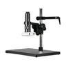 0.35-2.25X LED Light LED Reflection Light Post Stand Video Zoom Microscope, SKU MZ19020103, three quarter front view