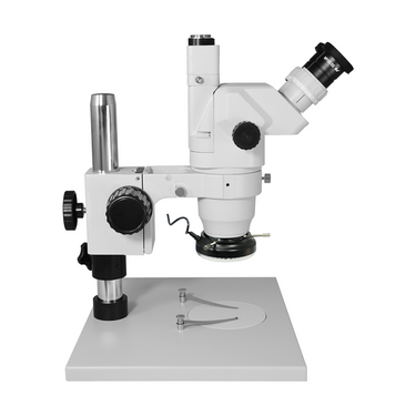 6.7-45X LED Light Post Stand Trinocular Zoom Stereo Microscope SZ02020232
