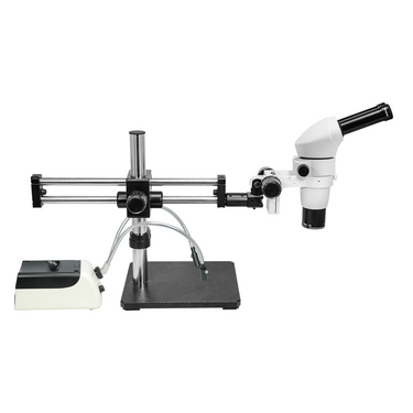 8-80X Halogen Light Dual Arm Stand Binocular Parallel Zoom Stereo Microscope PZ02050125
