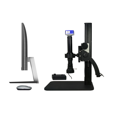 0.29-7X 8 Megapixels CMOS LED Light Curved Arm Stand Video Zoom Microscope MZ02130042
