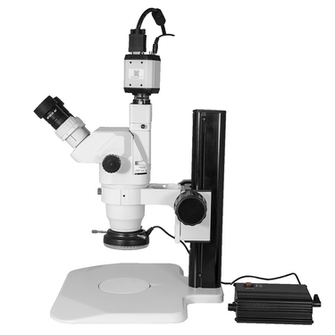 2.0 Megapixels 6.7-45X CMOS LED Light Track Stand Trinocular Zoom Stereo Microscope SZ02020037