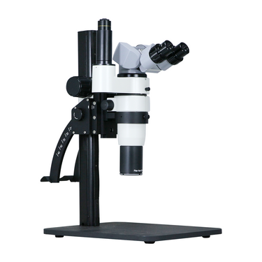 5-50X Curved Arm Stand Trinocular Parallel Zoom Stereo Microscope PZ02020171