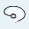 Optical Fiber Cable Length 1000mm Annular Ring Light Guide (ID66x1000mm), SKU SCHOTT-KL-157.420, three quarter front view