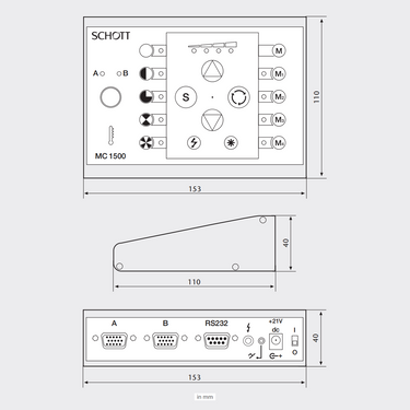 Programable Multifunction Multihead Controller SCHOTT-Visi-400.000
