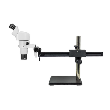 8-65X Ball Bearing Boom Stand Binocular Parallel Zoom Stereo Microscope PZ02080242