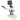 8 Megapixels 8-50X CMOS Post Stand Number of Microscope Head Dual Heads 8-50X Post Stand Dual Head Teaching Trinocular Stereo Microscope, SKU PZ02160173, three quarter front view