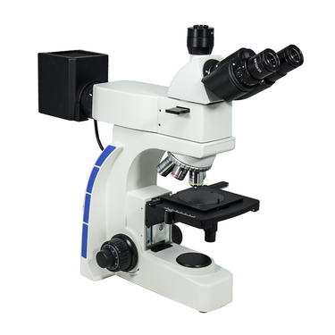 50-800X Halogen Coaxial Reflection Light XY Stage Travel Distance 75x50mm Trinocular Metallurgical Microscope MT03020323