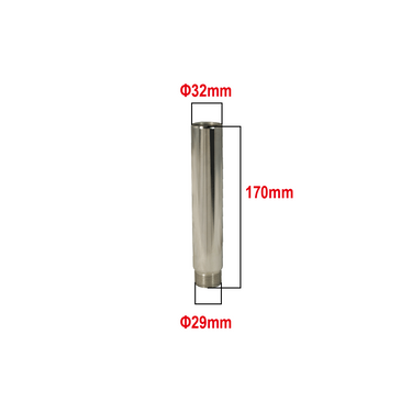 Extension Bar for Microscope Post Stand, 1-1/4 inch (32mm) Diameter, 6.7 inch (170mm) Length