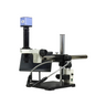 0.7-4.5X 2.0 Megapixels CMOS LED Light Boom Stand Video Zoom Microscope, SKU MZ02120403, three quarter front view