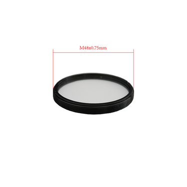 Cover Glass for Microscope Ring Light Adapter 48mm Thread SZ19014931