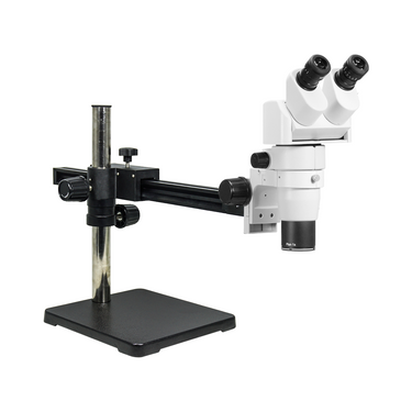 8-65X Ball Bearing Boom Stand Binocular Parallel Zoom Stereo Microscope PZ02080242