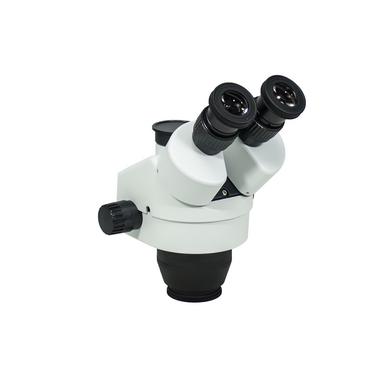 7-45X Zoom Stereo Microscope Head, Trinocular, Field of View 20mm Working Distance 100mm SZ05031131